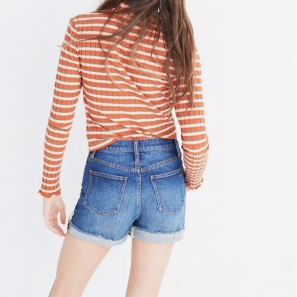 Madewell High Rise Jean Shorts - Picture 2 of 3